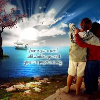 Latest couple wallpaper