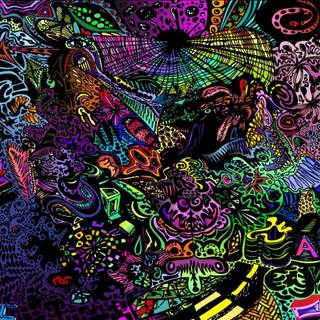 HD weed smoke wallpaper