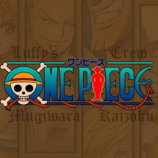 One Piece logo wallpaper
