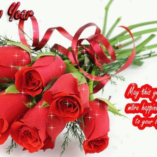 Happy new year love wallpaper