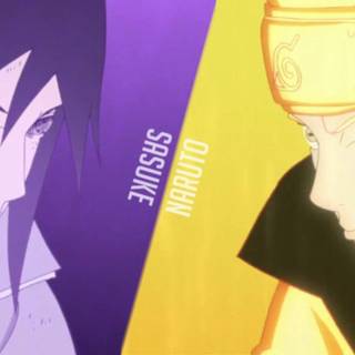 Wallpaper naruto vs sasuke