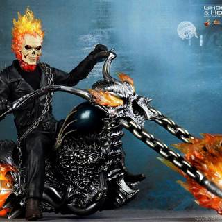 Ghost rider bike wallpaper