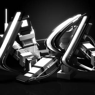 Wallpaper graffiti 3D