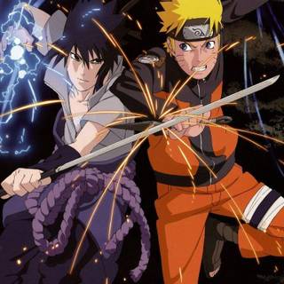 Wallpaper naruto and sasuke