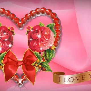 Love rose flower wallpaper