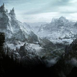 Skyrim HD wallpaper