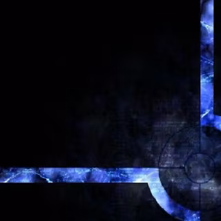 Blue and black wallpaper