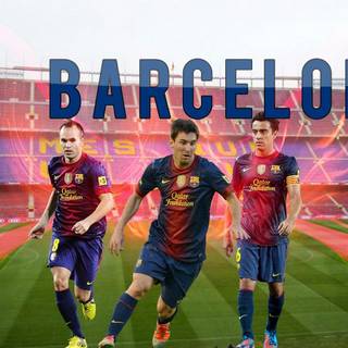 Xavi Iniesta wallpaper