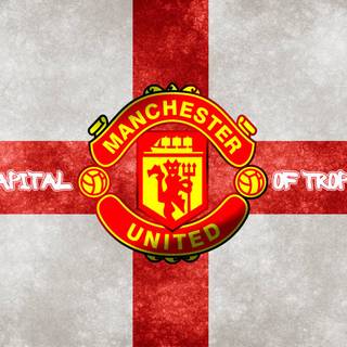 Wallpaper logo manchester united