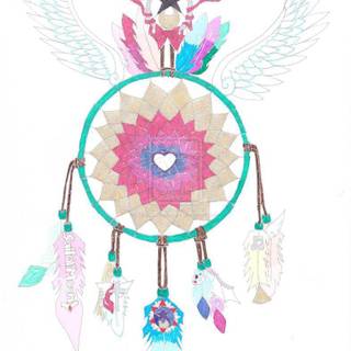 Dreamcatcher wallpaper for iphone