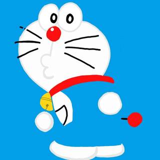 Wallpaper doraemon love