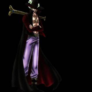 One piece wallpaper mihawk