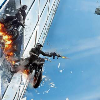 Stunt bike wallpaper