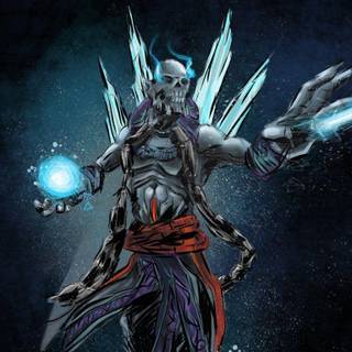 Frost mage wallpaper