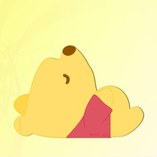 Wallpaper Winnie the Pooh baby