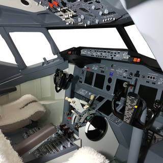 Boeing 737 cockpit wallpaper