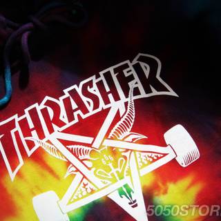 Thrasher logo wallpaper