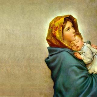 Virgin mary wallpaper