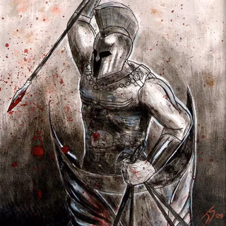 Ancient greek warriors wallpaper