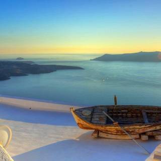 Greek islands wallpaper