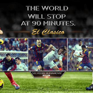 El Clasico 2018 wallpaper