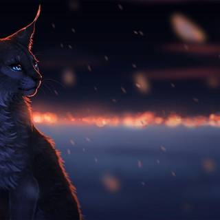 Lynxes wallpaper