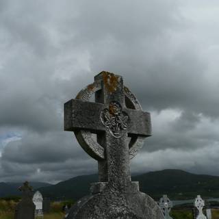 Celtic cross wallpaper