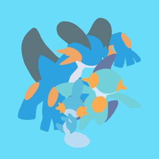 Marshtomp HD wallpaper