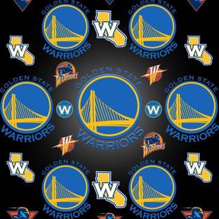Golden State Warriors logo wallpaper