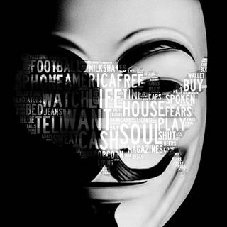 V for vendetta mask wallpaper