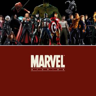 Marvel logo wallpaper