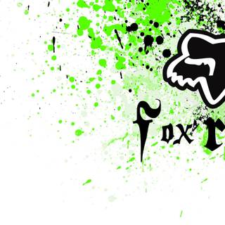 Cool fox racing wallpaper