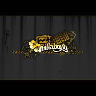 Billabong logo wallpaper