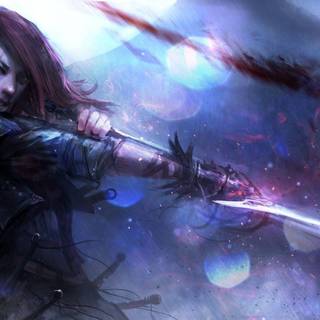 Lol katarina HD wallpaper