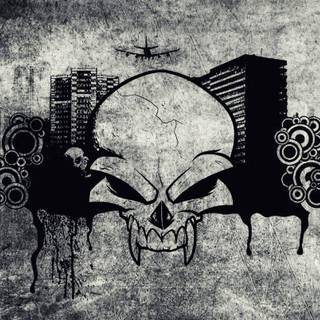 Evil skull wallpaper HD