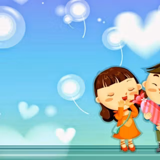 Love cartoon wallpaper