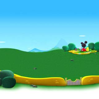 Background Mickey Mouse