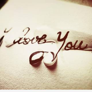 Beautiful wallpaper with love quotes