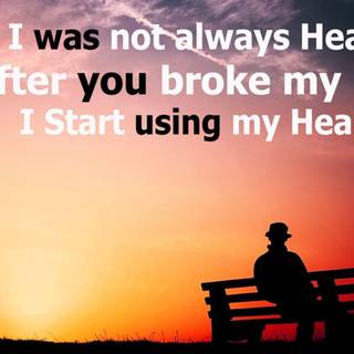 Heart break wallpaper