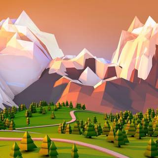 Wallpaper HD cartoon nature