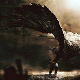 Free angel desktop wallpaper