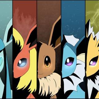 Eeveelutions wallpaper