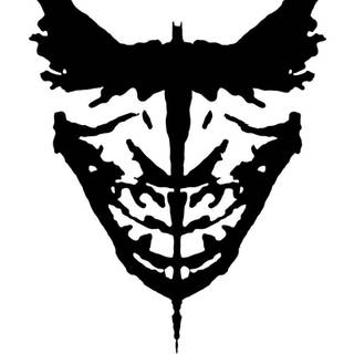 Rorschach test wallpaper