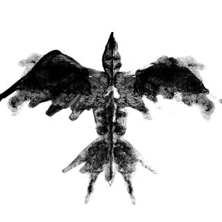 Rorschach test wallpaper
