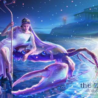 Zodiak cancer wallpaper