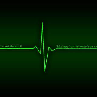 Black and green wallpaper