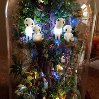 Ghibli background kodama