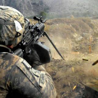 Marines in combat wallpaper