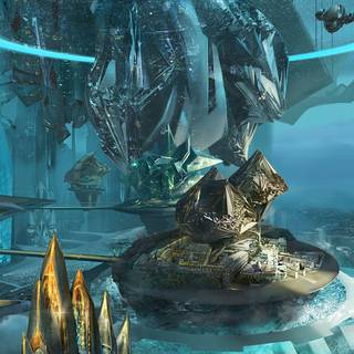 HD futuristic wallpaper