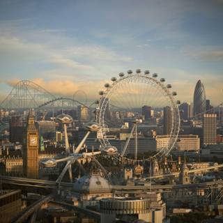 HD futuristic wallpaper